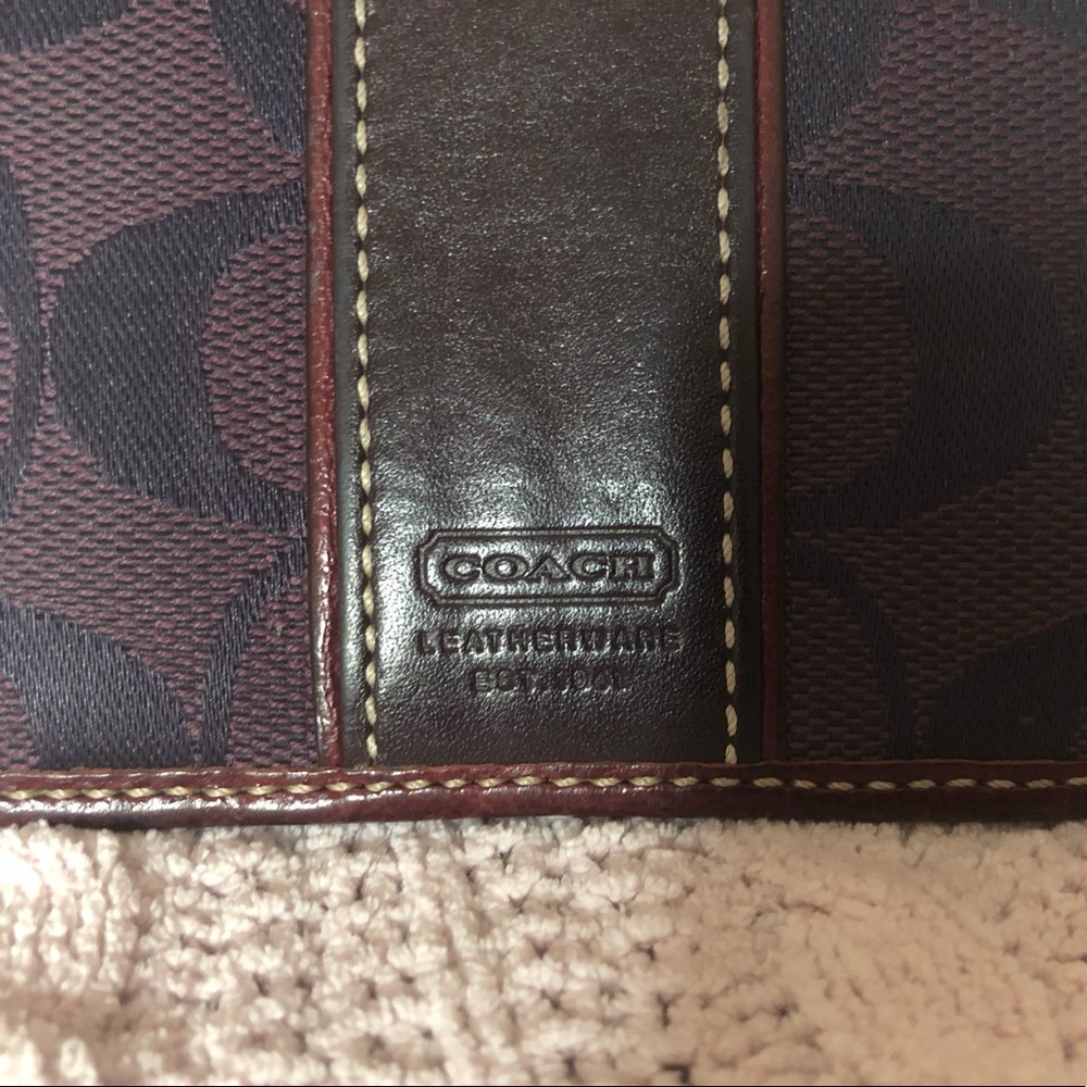 Authentic Coach Wallet - image 3